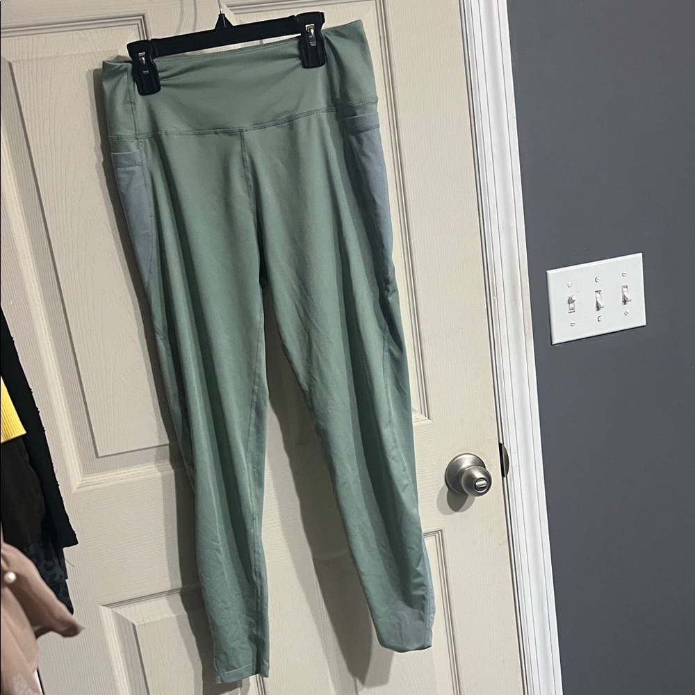 SHEIN Sage and Gray Leggings